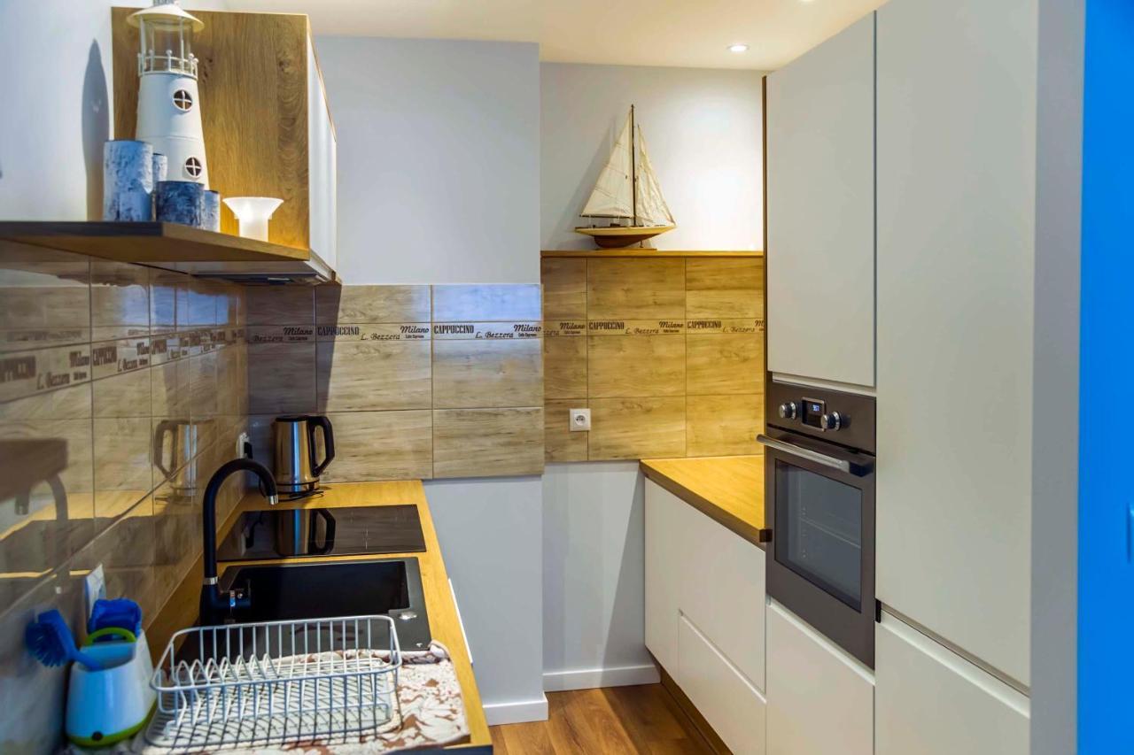 Ahoy Puck Apartament Przy Plazy Z Widokiem Na Morze Kültér fotó
