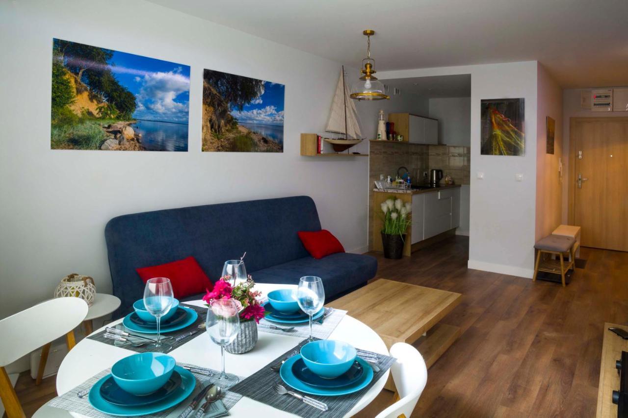 Ahoy Puck Apartament Przy Plazy Z Widokiem Na Morze Kültér fotó