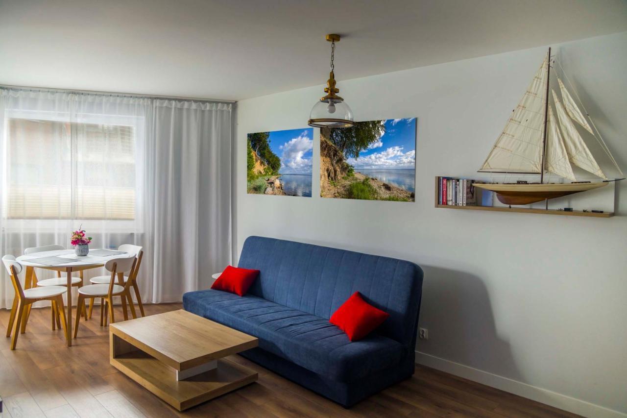 Ahoy Puck Apartament Przy Plazy Z Widokiem Na Morze Kültér fotó