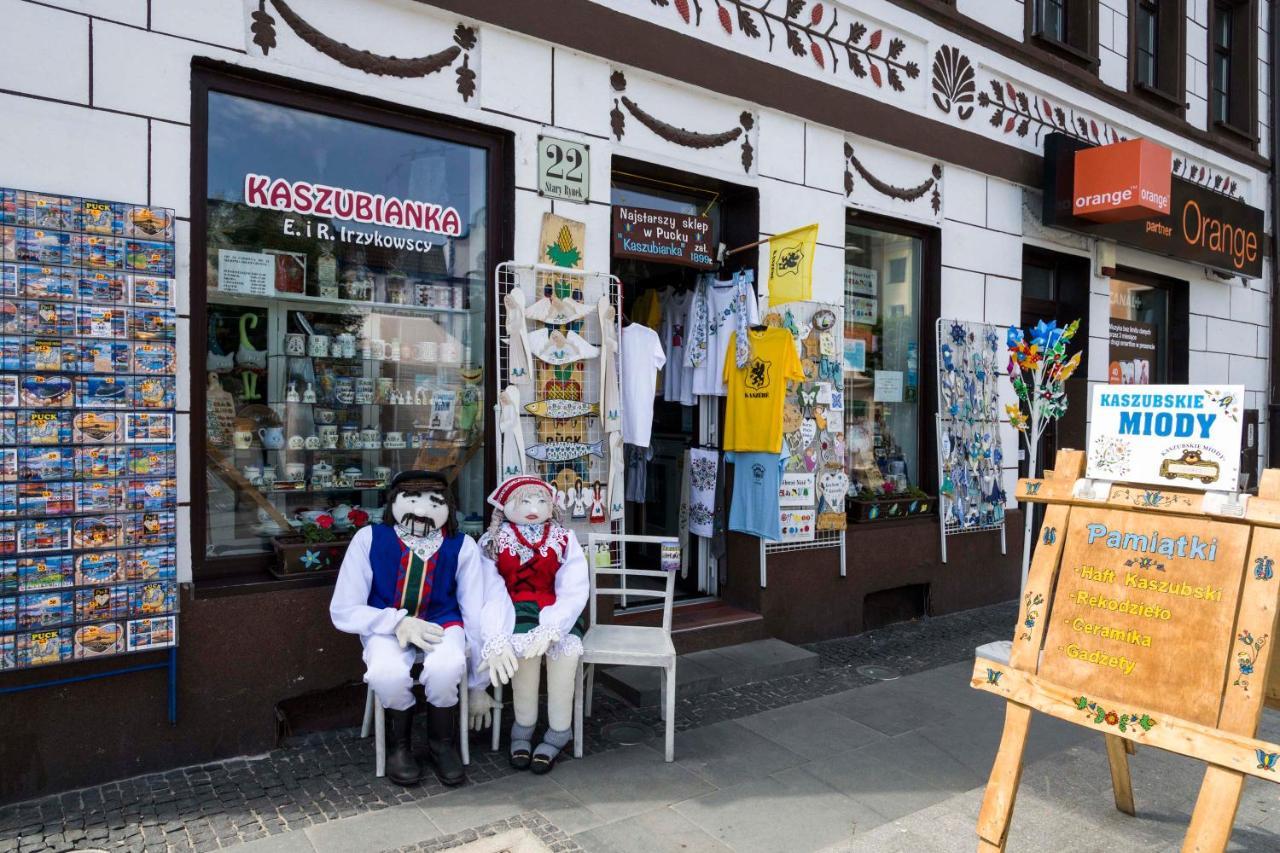 Ahoy Puck Apartament Przy Plazy Z Widokiem Na Morze Kültér fotó