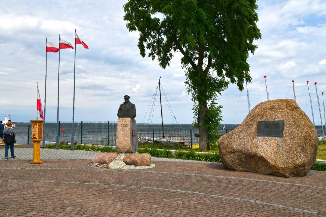 Ahoy Puck Apartament Przy Plazy Z Widokiem Na Morze Kültér fotó